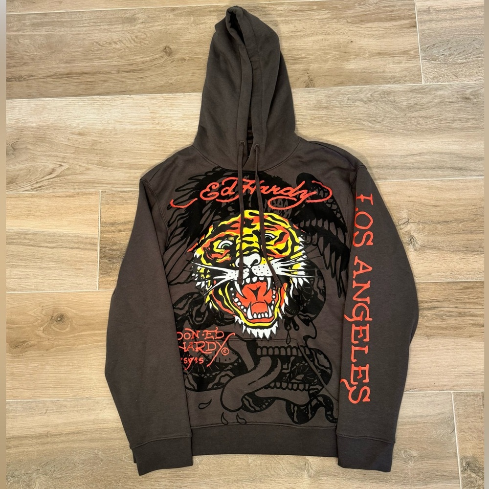 Ed Hardy Retro Tiger Hoodie